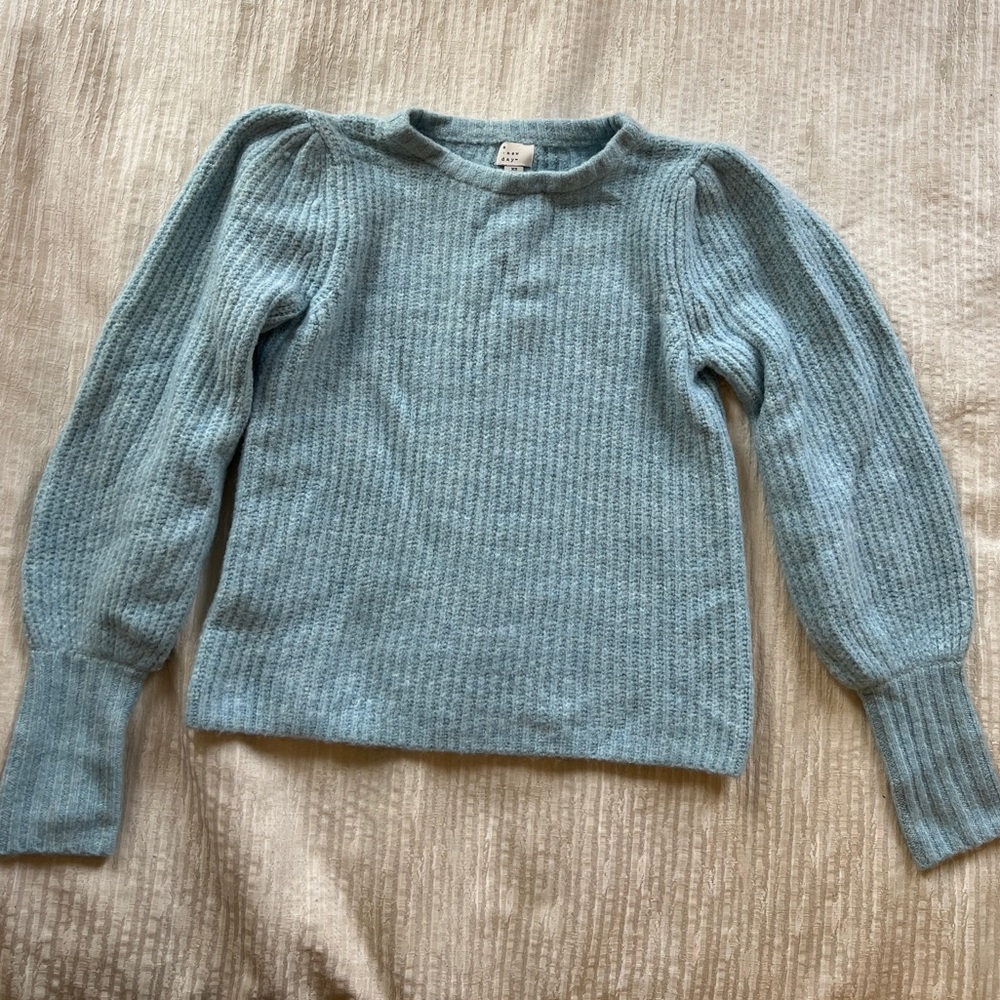 A New Day Powder Blue Crew Neck Sweater